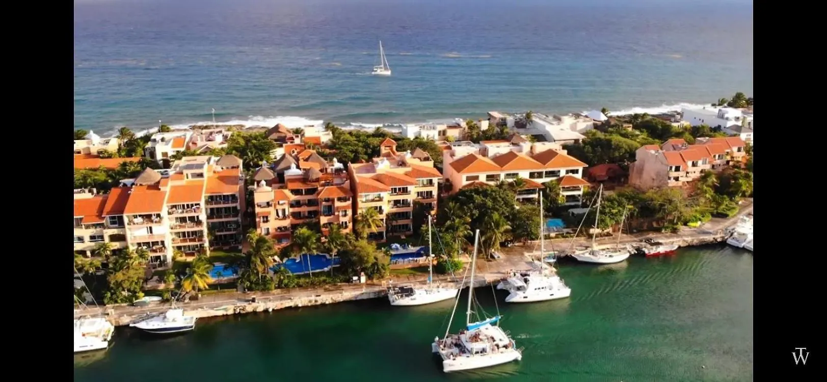 Appartamento Sunset & Boat Watching Balcony Puerto Aventuras